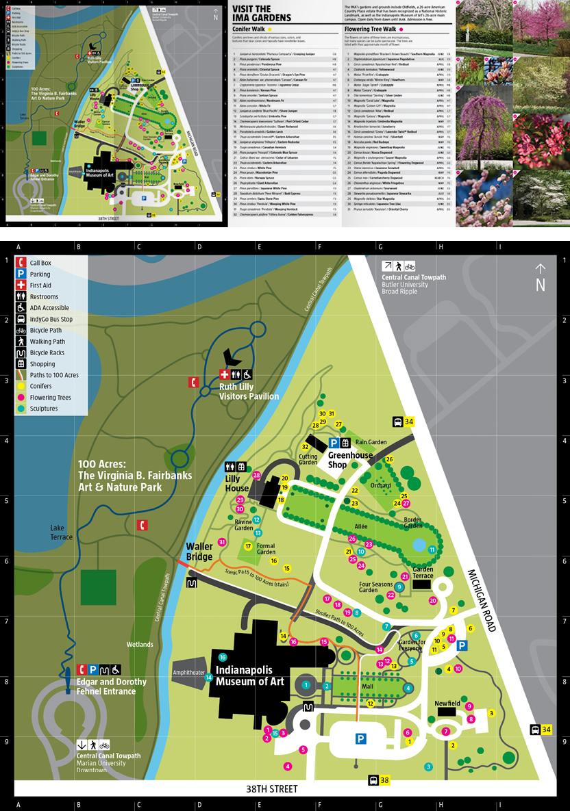 IMA Garden Map